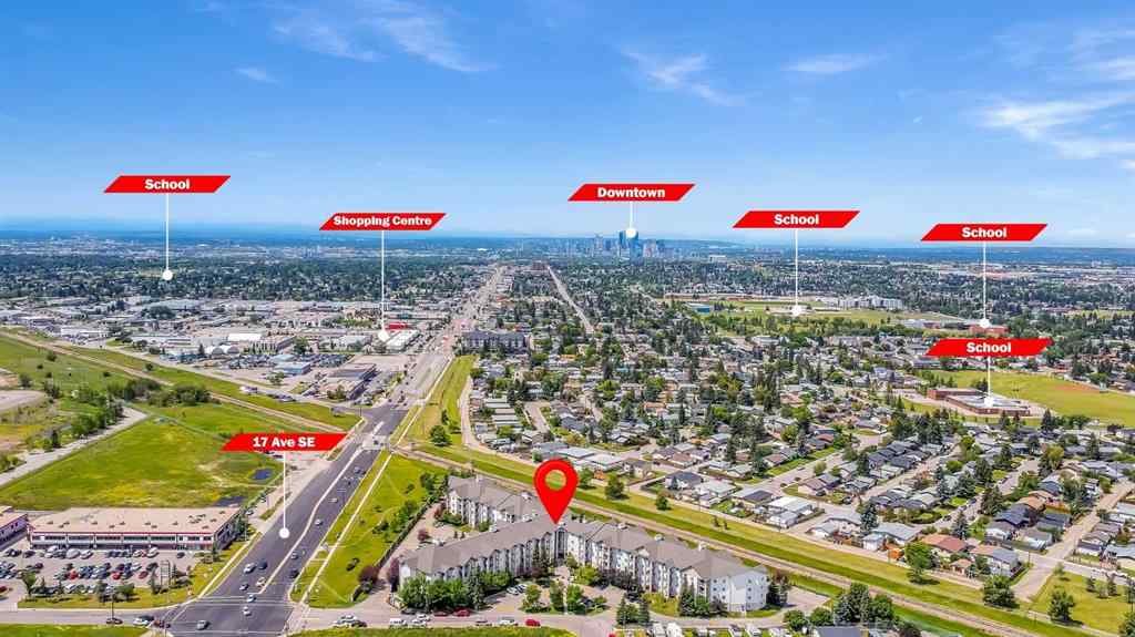 MLS® A2243414 - Unit #228 1717 60 Street SE in Red Carpet Calgary, Residential