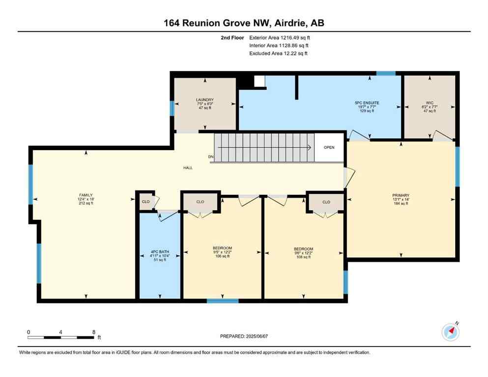 MLS® A2243503 - 164 REUNION Grove NW in Reunion Airdrie, Residential