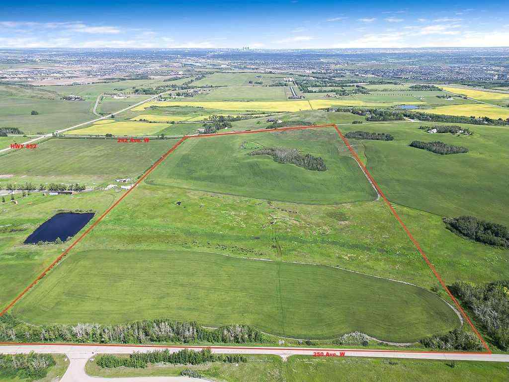MLS® A2243547 -  80 Acres off of 242 Ave. W   in NONE Rural Foothills County, Land