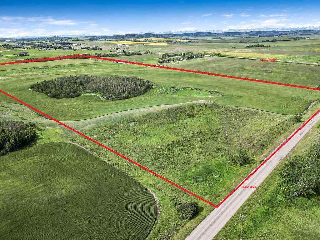 MLS® A2243547 -  80 Acres off of 242 Ave. W   in NONE Rural Foothills County, Land