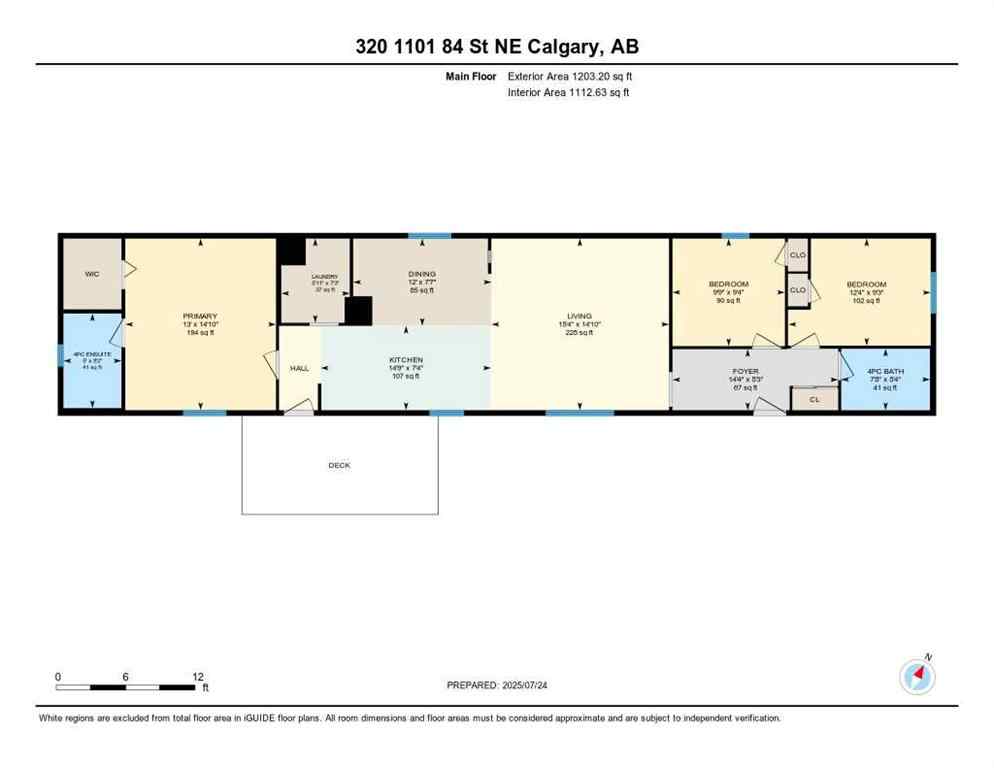 MLS® A2243573 - Unit #320 1101 84 Street NE in Abbeydale Calgary, Mobile