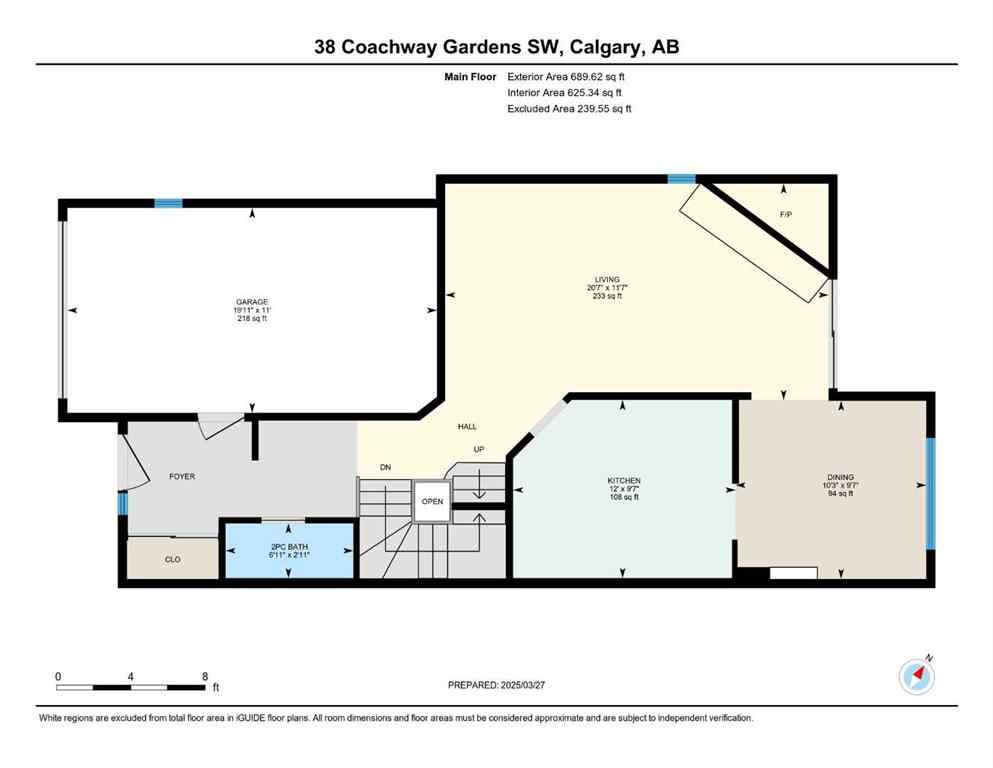 MLS® A2243586 - 38 Coachway Gardens SW in Coach Hill Calgary, Residential