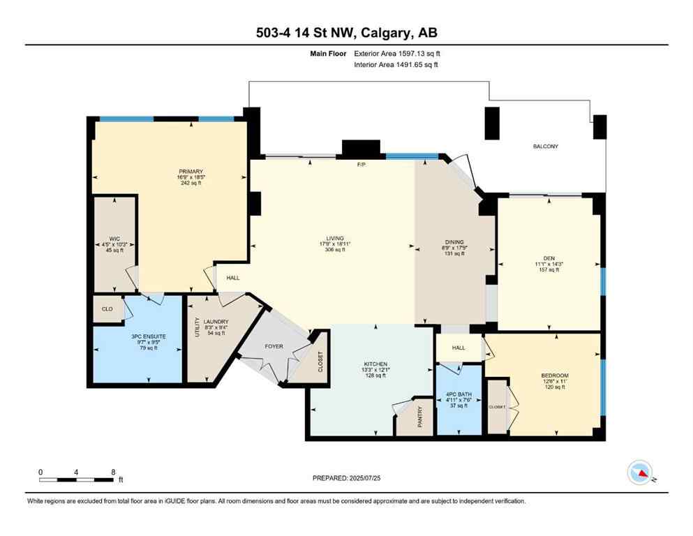 MLS® A2243664 - Unit #503 4 14 Street NW in Hillhurst Calgary, Residential