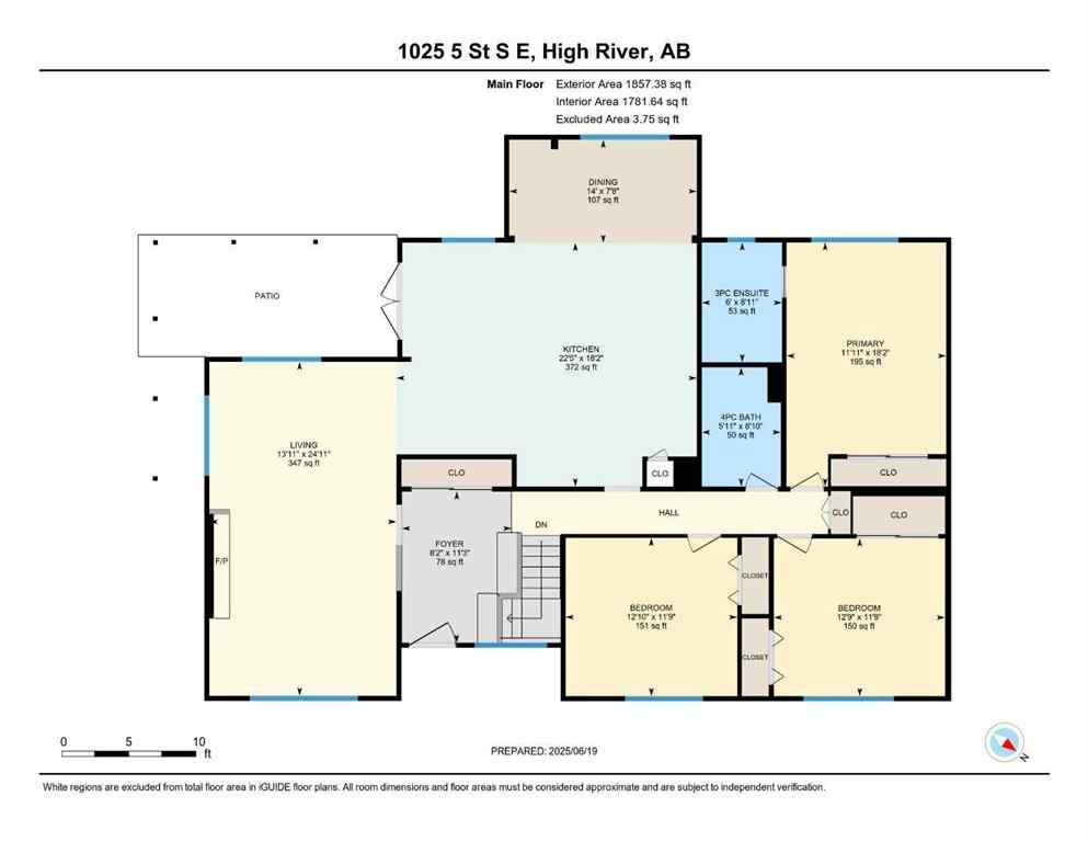 MLS® A2243718 - 1025 5 Street SW in Old Rodeo Grounds High River, Residential