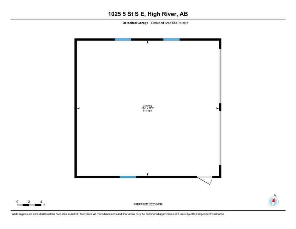 MLS® A2243718 - 1025 5 Street SW in Old Rodeo Grounds High River, Residential