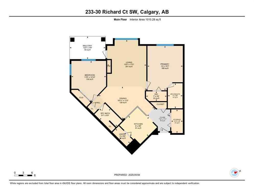 MLS® A2243776 - Unit #233 30 Richard Court SW in Lincoln Park Calgary, Residential