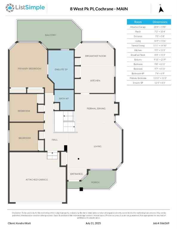 MLS® A2243783 - 8 West Park Place  in West Valley Cochrane, Residential