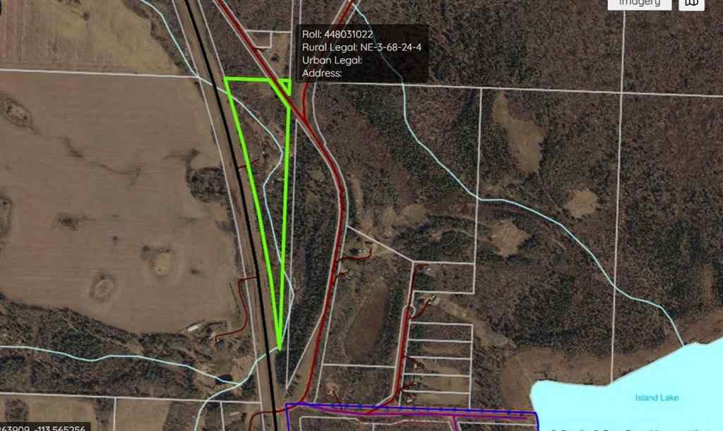 MLS® A2243808 - 680071 Highway 2   in NONE Rural Athabasca County, Land