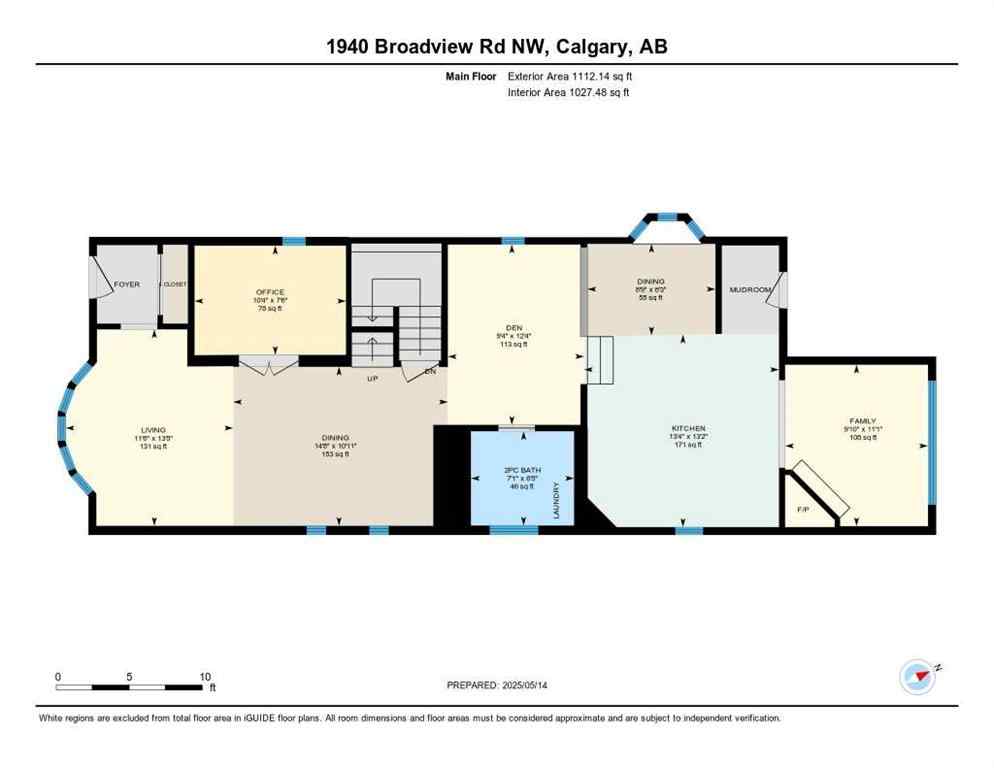 MLS® A2243947 - 1940 Broadview Road NW in West Hillhurst Calgary, Residential