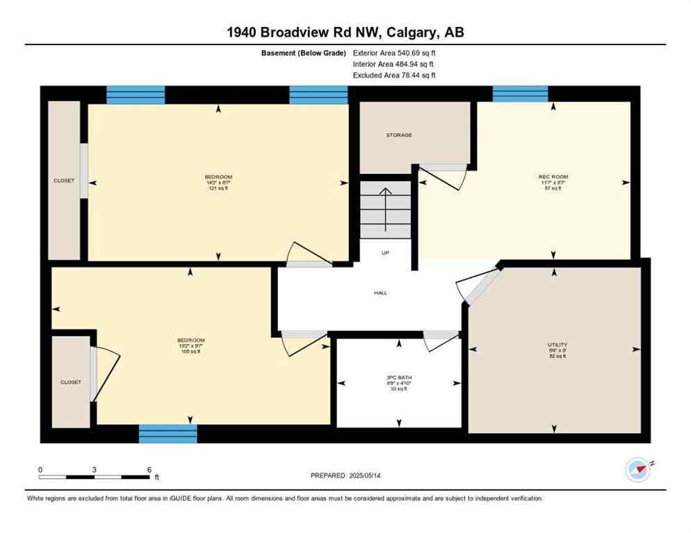 MLS® A2243947 - 1940 Broadview Road NW in West Hillhurst Calgary, Residential