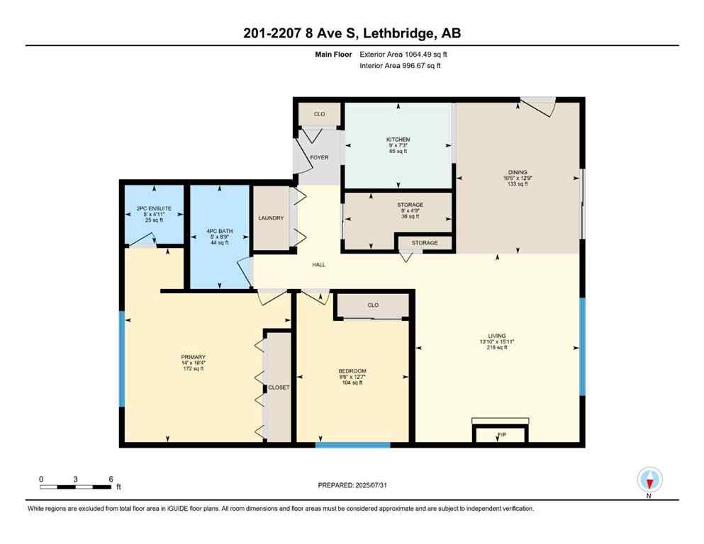 MLS® A2244001 - Unit #201 2207 8 Avenue S in Victoria Park Lethbridge, Residential