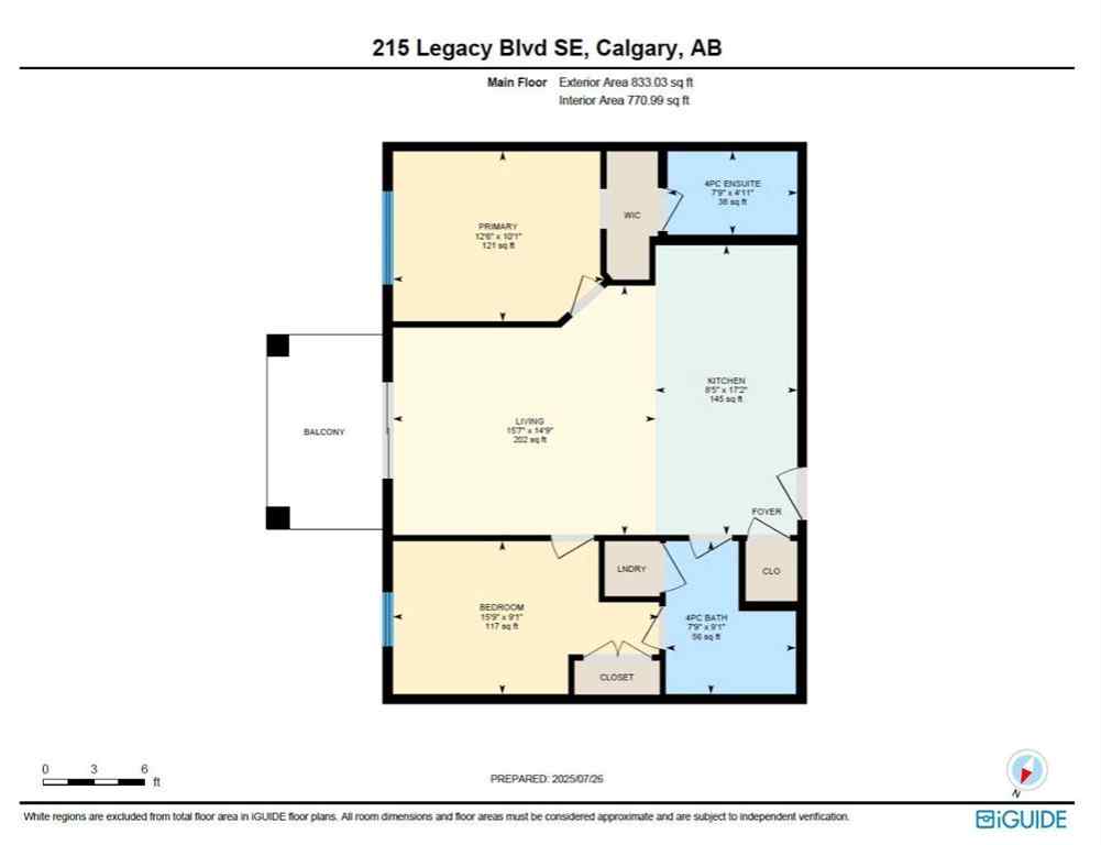 MLS® A2244079 - Unit #1216 215 Legacy Boulevard SE in Legacy Calgary, Residential