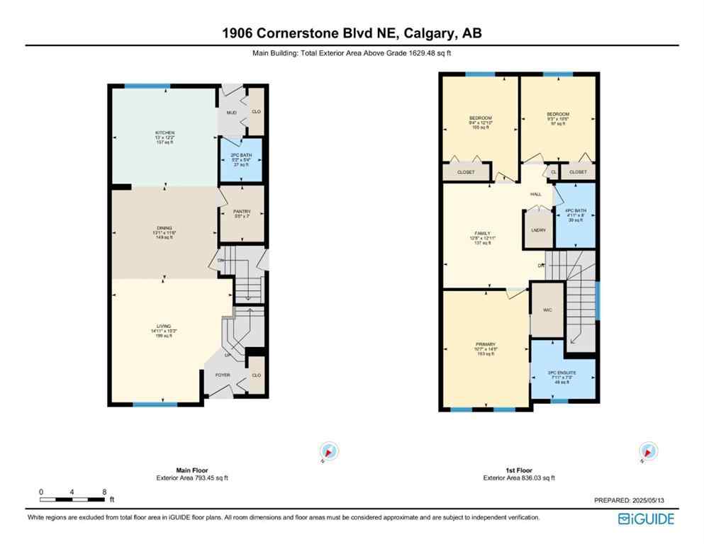 MLS® A2244123 - 1906 Cornerstone Boulevard NE in Cornerstone Calgary, Residential