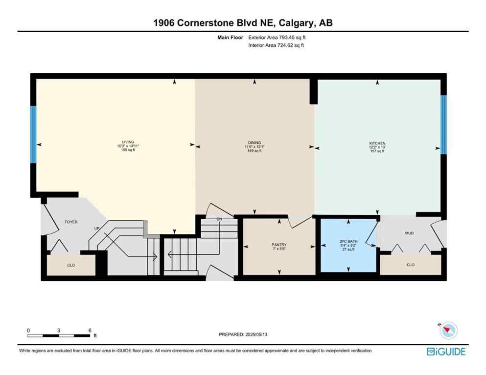 MLS® A2244123 - 1906 Cornerstone Boulevard NE in Cornerstone Calgary, Residential