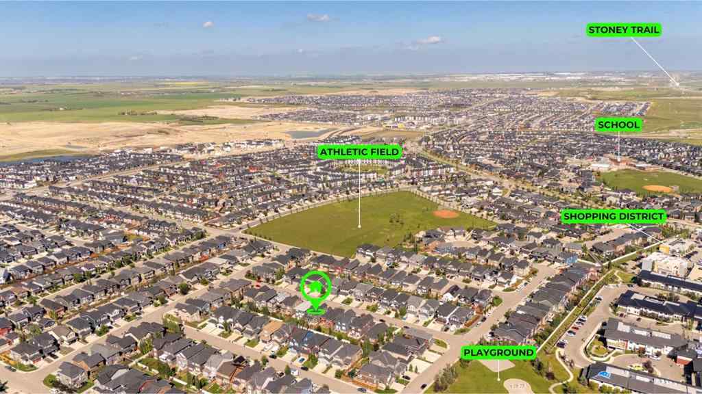 MLS® A2244143 - 37 Evansfield Terrace NW in Evanston Calgary, Residential