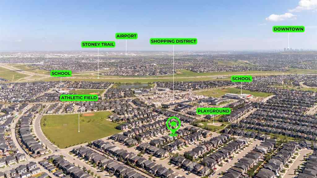 MLS® A2244143 - 37 Evansfield Terrace NW in Evanston Calgary, Residential