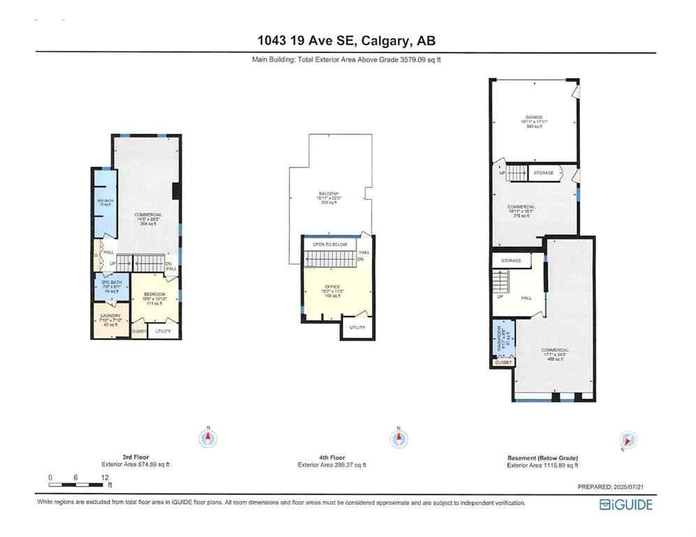 MLS® A2244195 - 1043 19 Avenue SE in Ramsay Calgary, Commercial