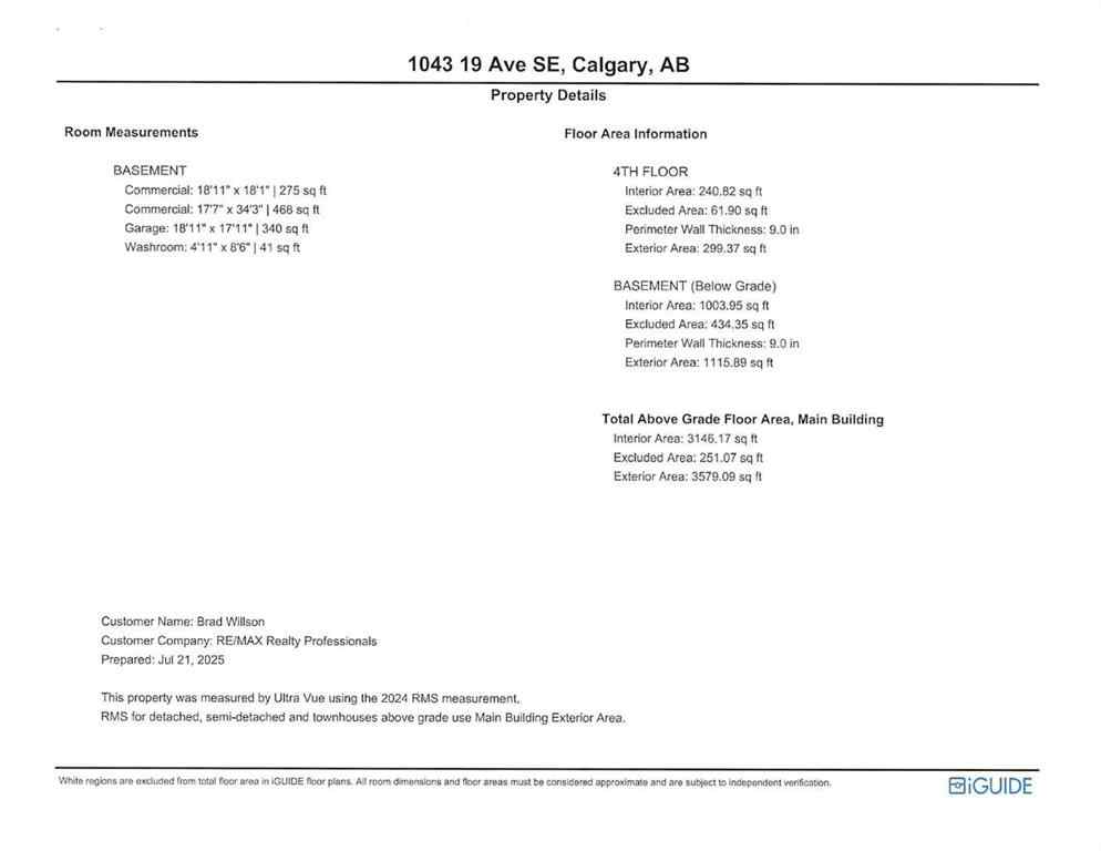 MLS® A2244195 - 1043 19 Avenue SE in Ramsay Calgary, Commercial
