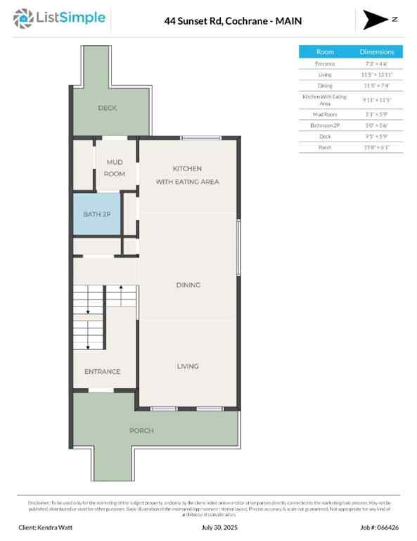 MLS® A2244245 - 44 Sunset Road  in Sunset Ridge Cochrane, Residential