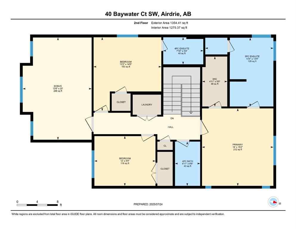 MLS® A2244261 - 40 Baywater Court SW in Bayside Airdrie, Residential