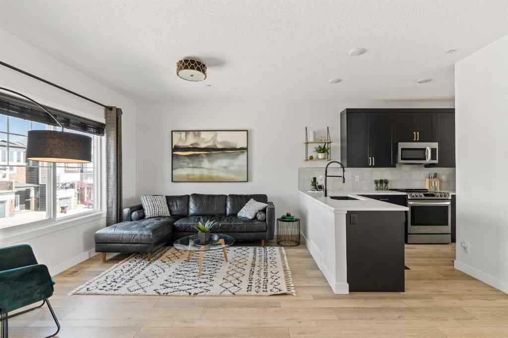 MLS® A2244317 - 233 Lucas Manor NW in Livingston Calgary, Residential