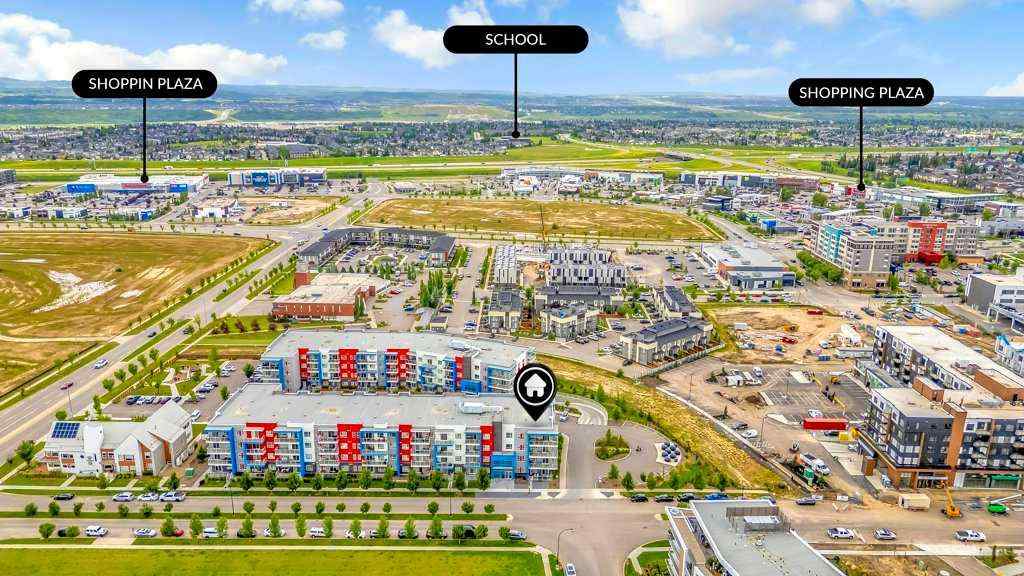 MLS® A2244320 - Unit #1211 19489 Main Street SE in Seton Calgary, Residential