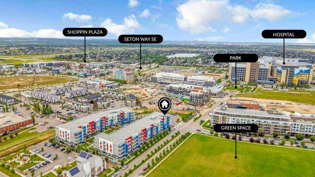 MLS® A2244320 - Unit #1211 19489 Main Street SE in Seton Calgary, Residential