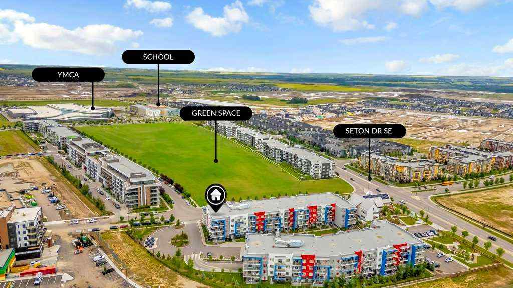MLS® A2244320 - Unit #1211 19489 Main Street SE in Seton Calgary, Residential