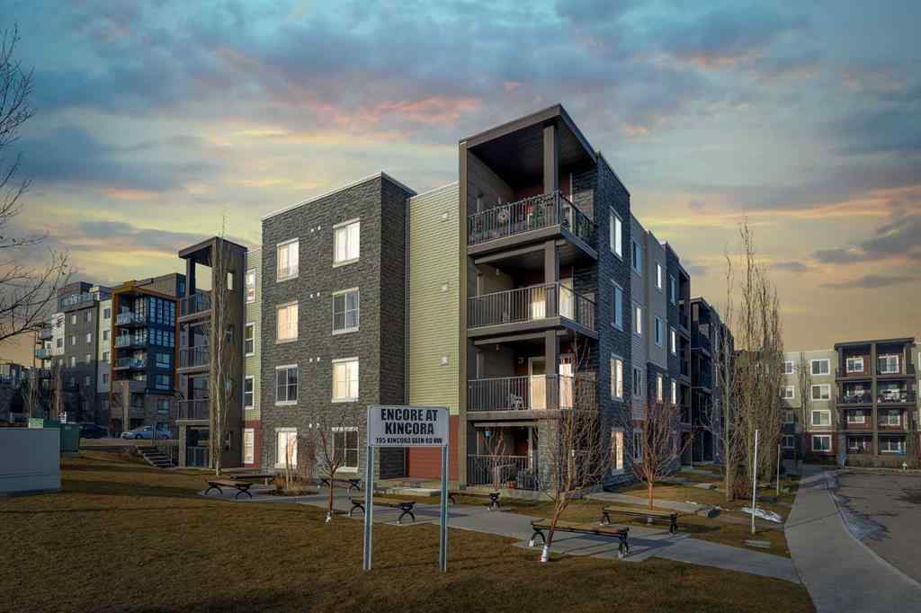 MLS® A2244336 - Unit #201 195 Kincora Glen Road NW in Kincora Calgary, Residential
