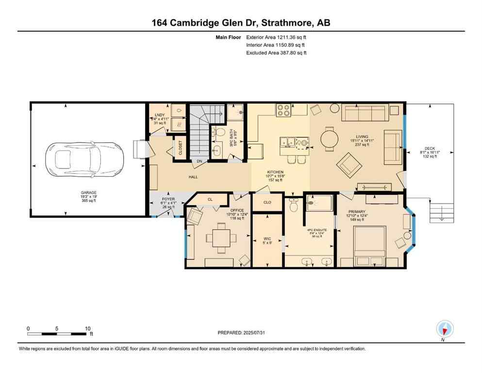MLS® A2244356 - 164 Cambridge Glen Drive  in Cambridge Glen Strathmore, Residential