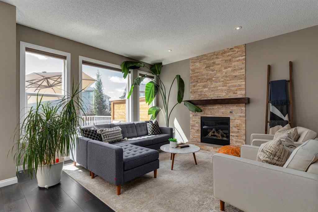 MLS® A2244395 - 1064 Brightoncrest Green SE in New Brighton Calgary, Residential