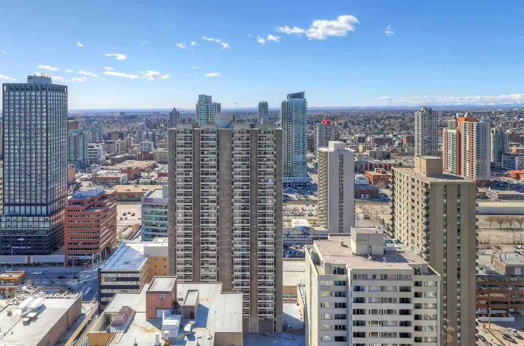 MLS® A2244428 - Unit #3404 930 6 Avenue SW in Downtown Commercial Core Calgary, Residential