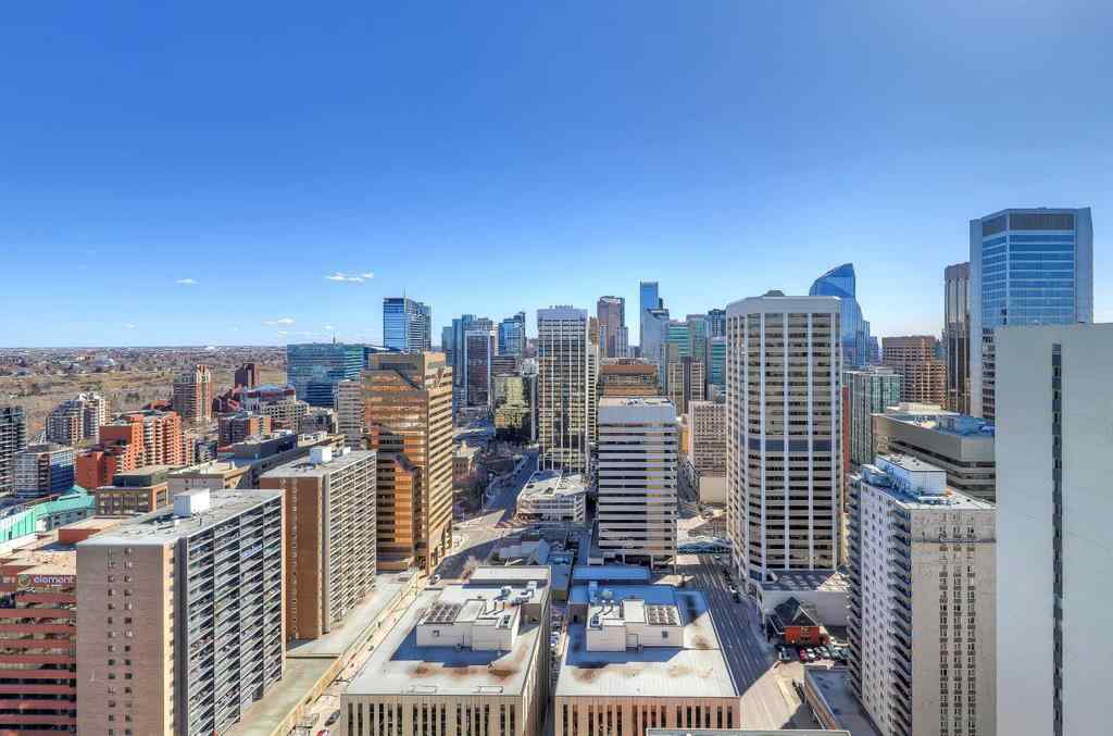 MLS® A2244428 - Unit #3404 930 6 Avenue SW in Downtown Commercial Core Calgary, Residential