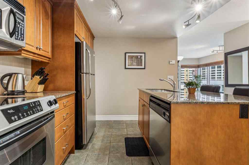 MLS® A2244435 - Unit #1506 920 5 Avenue SW in Downtown Commercial Core Calgary, Residential