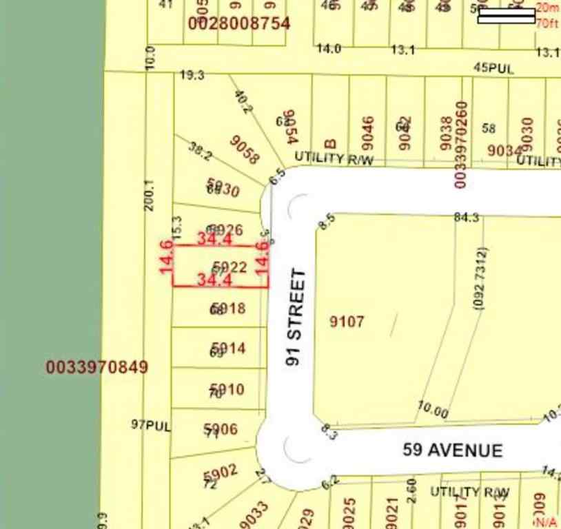 MLS® A2244506 - 5922 91 Street  in Summerside Grande Prairie, Land