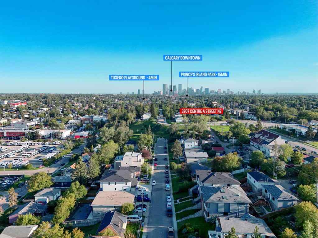 MLS® #A2244548 - 3707 Centre A Street NE in Highland Park Calgary, Residential Open Houses