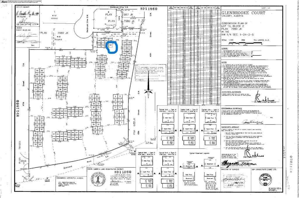 MLS® A2244557 - Unit #141 3809 45 Street SW in Glenbrook Calgary, Residential