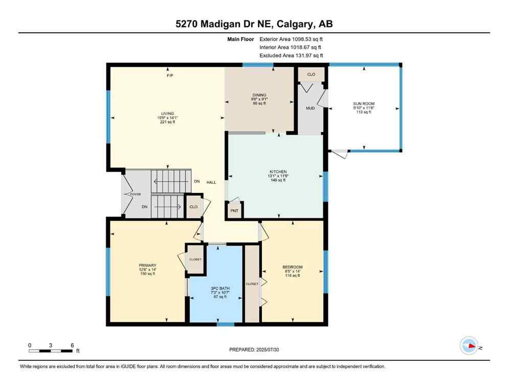 MLS® A2244567 - 5720 Madigan Drive NE in Marlborough Park Calgary, Residential