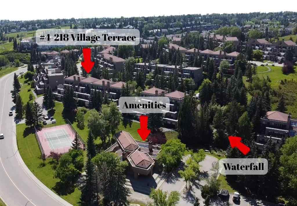 MLS® A2244594 - Unit #4 218 Village Terrace SW in Patterson Calgary, Residential