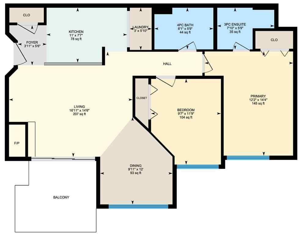 MLS® A2244594 - Unit #4 218 Village Terrace SW in Patterson Calgary, Residential