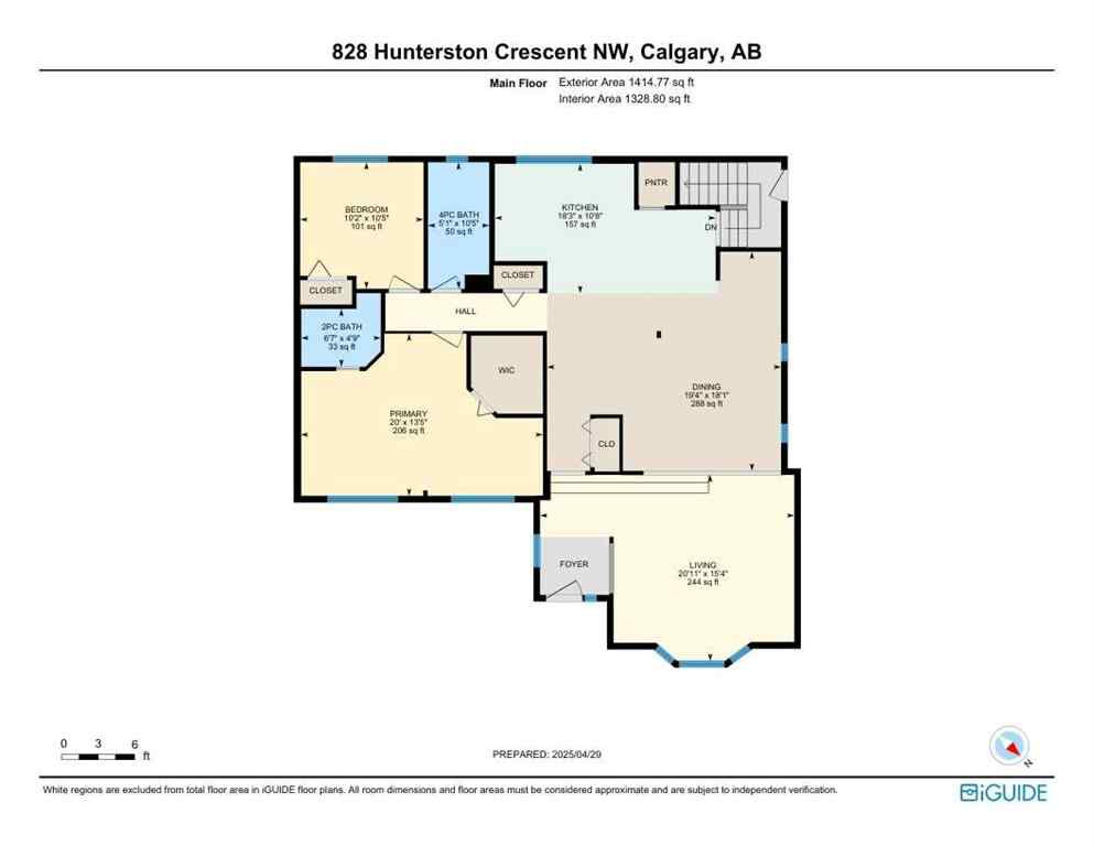 MLS® A2244611 - 828 Hunterston Crescent NW in Huntington Hills Calgary, Residential