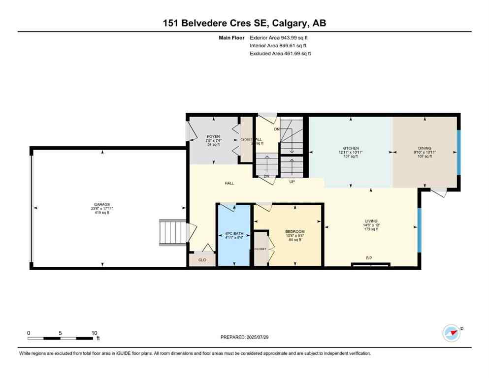 MLS® A2244649 - 151 Belvedere Crescent SE in Belvedere Calgary, Residential