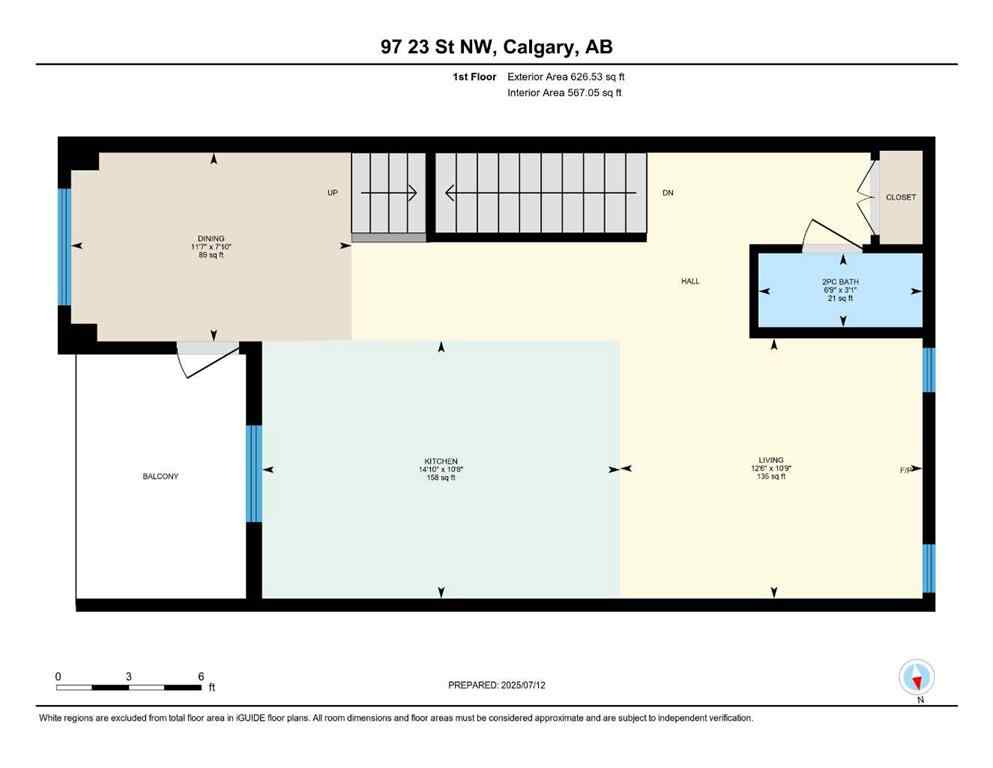 MLS® A2244664 - 97 23 Street NW in West Hillhurst Calgary, Residential