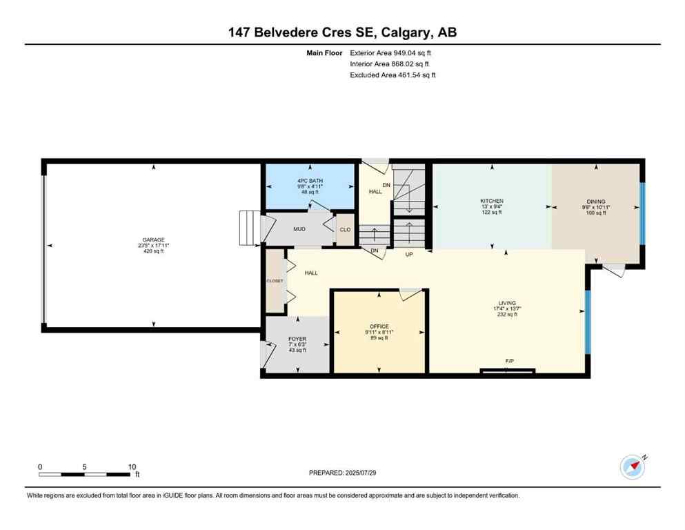 MLS® A2244717 - 147 Belvedere Crescent SE in Belvedere Calgary, Residential