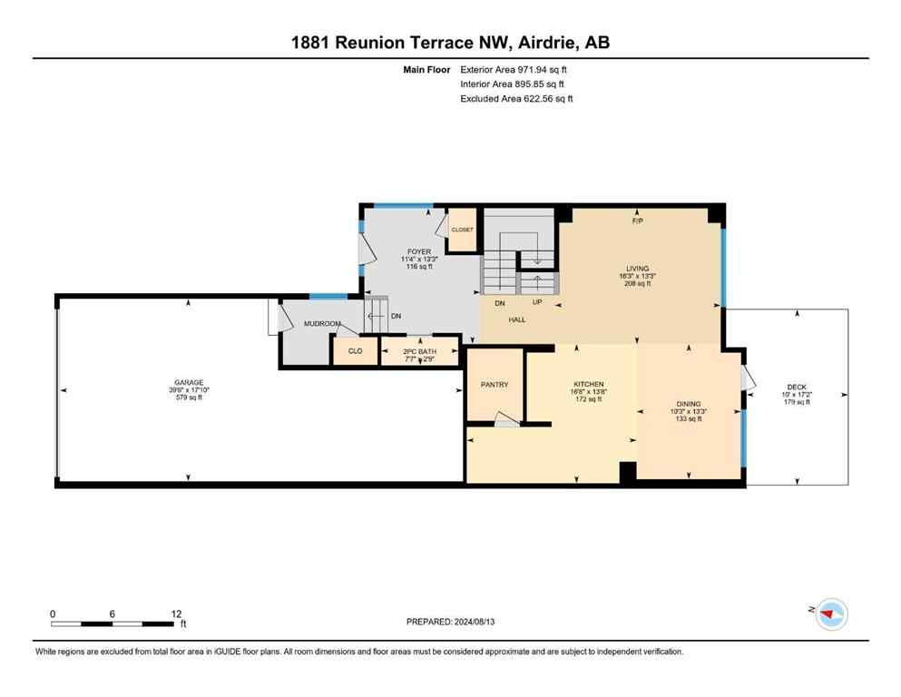MLS® A2244759 - 1881 Reunion Terrace NW in Reunion Airdrie, Residential