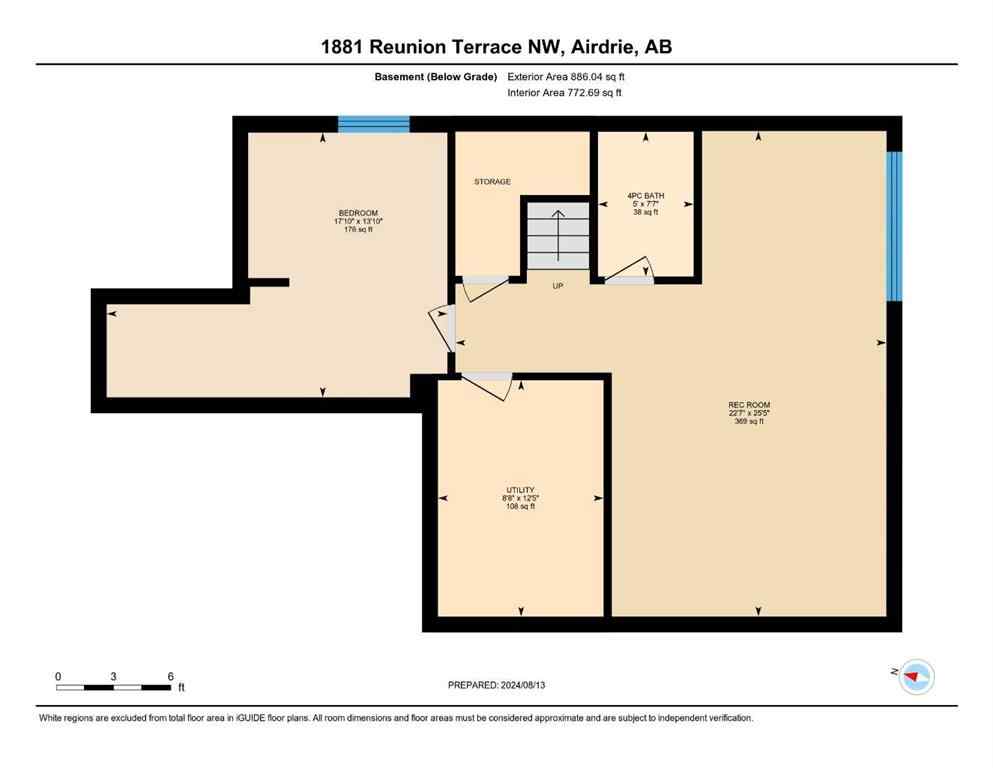 MLS® A2244759 - 1881 Reunion Terrace NW in Reunion Airdrie, Residential
