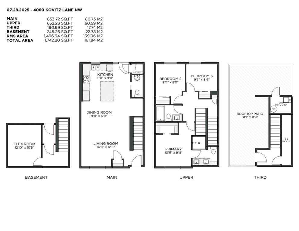 MLS® A2244805 - 4060 Kovitz Lane NW in University District Calgary, Residential