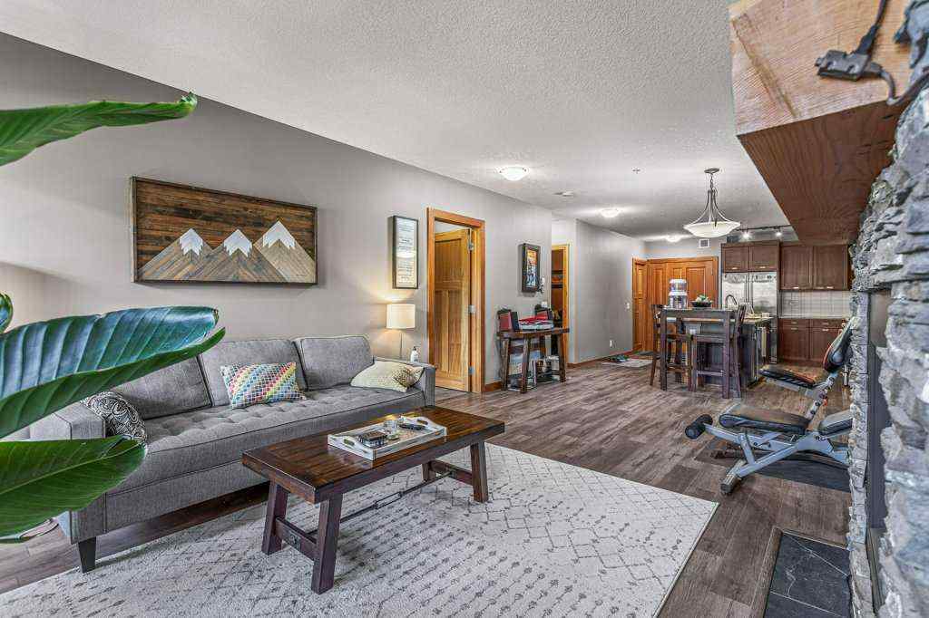 MLS® A2244914 - Unit #205 106 Stewart Creek Landing  in Three Sisters Canmore, Residential