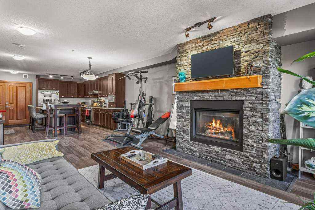 MLS® A2244914 - Unit #205 106 Stewart Creek Landing  in Three Sisters Canmore, Residential