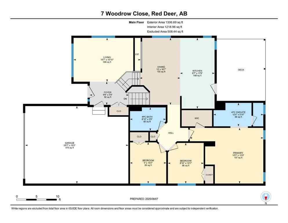 MLS® A2244940 - 7 Woodrow Close  in Westlake Red Deer, Residential
